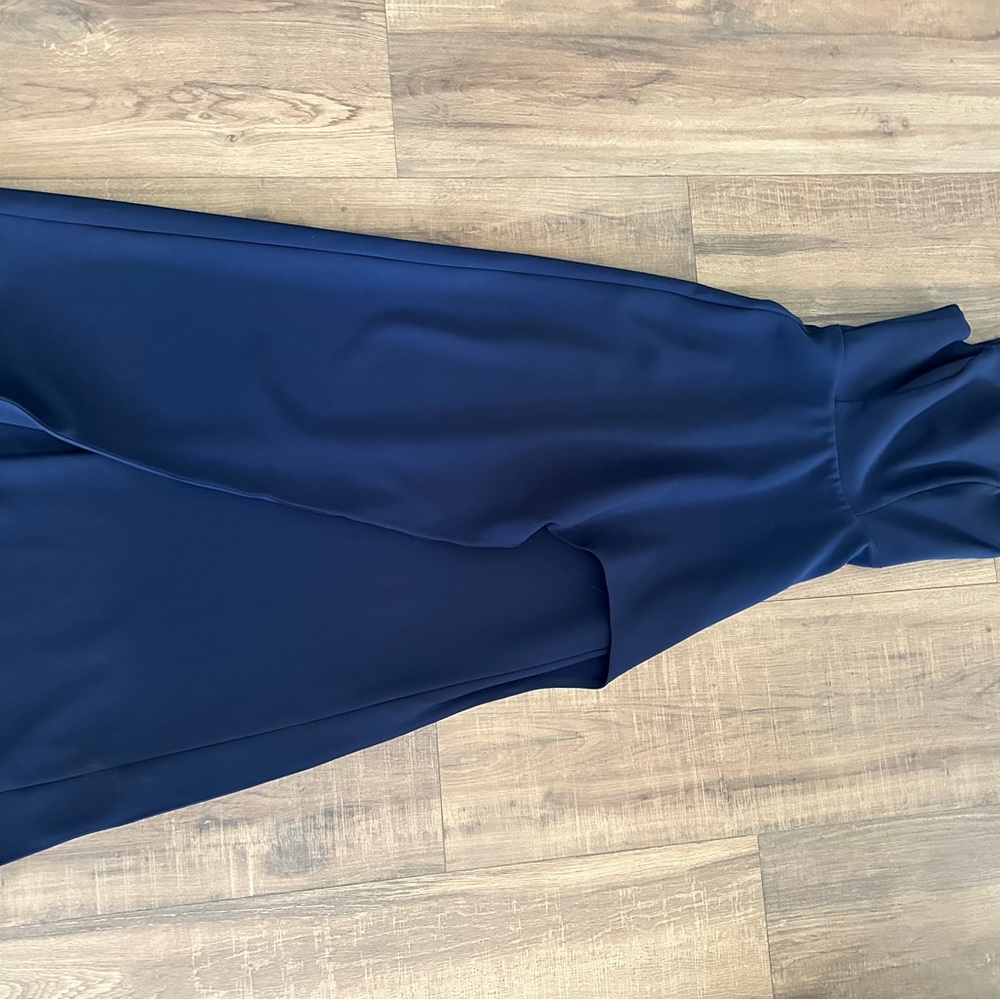 Elegant Navy Blue Gown